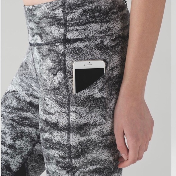 Lululemon Pace Rival Crop 22” Luxtreme Leggings Hazy Days Sz 6 - Picture 6 of 13